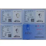 뜨거운 판매 925 스털링 실버 다양한 색상 반짝 이는 하트 모양의 반지 절묘한 럭셔리 매력 보석 휴일 깜짝 선물 - 이미지 6