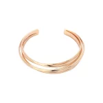 Grandmatic 베스트 셀러 패션 고급 언밸런스 링 여성 팔찌 심플 럭셔리 팔찌 브론즈 도금 코디얼 - 이미지 3