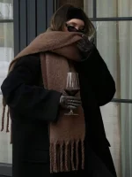 여성용 겨울 스카프 캐시미어 따뜻한 솔리드 파시미나 블랭킷 랩 여성용 두꺼운 부드러운 블랑카드 큰 태슬 숄 롱 판초 에샤르프