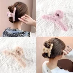 Metal Hair Clips for Women Hair Claw Clips Medium for Thick Hair Pack (Silver + Gold + Rose Gold) - 이미지 3