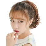 세븐 스트리트 퀸의 가발 클립, 포니테일 웨이브 롤, 내추럴 블랙, 32cm - 이미지 5