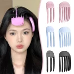 푹신한 머리핀 컬링 앞머리 클립 머리 해골 탑 유물 여성 푹신한 봄 모양의 빗 머리 장식 패션 볼륨 헤어 롤러