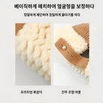 여자 모자 큐티 니트 귀달이 모자 사슴뿔 기모 가을 겨울 비니 울트라 큐티 비니 - 이미지 4