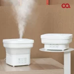 (오아) 대용량 가습기 초음파 접이식 캠핑 신생아 무소음 자동습도조절 통세척 미니 아기가습기 플렌티플렛 4L - 이미지 6