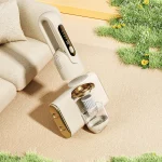 진드기 제거 진공청소기 - 12,000Pa 강력 흡입, 8000회/분, HEPA 필터, 의료용 UV 살균으로 침구 진드기 99.9% 제거 - 이미지 2