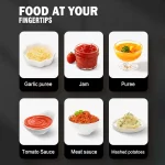 새로운 2000W 고출력 블렌더 가정용 다기능 휴대용 요리 스틱 작은 베이비 푸드 메이커 고기 분쇄기 푸드 프로세서 - 이미지 4