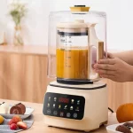 벽파쇄기 대형믹서기 대용량 믹서기 가정용 전자동 초정음 두유 기계 다기능무여과벽파쇄기 방음전자동무성 착즙기 - 이미지 2