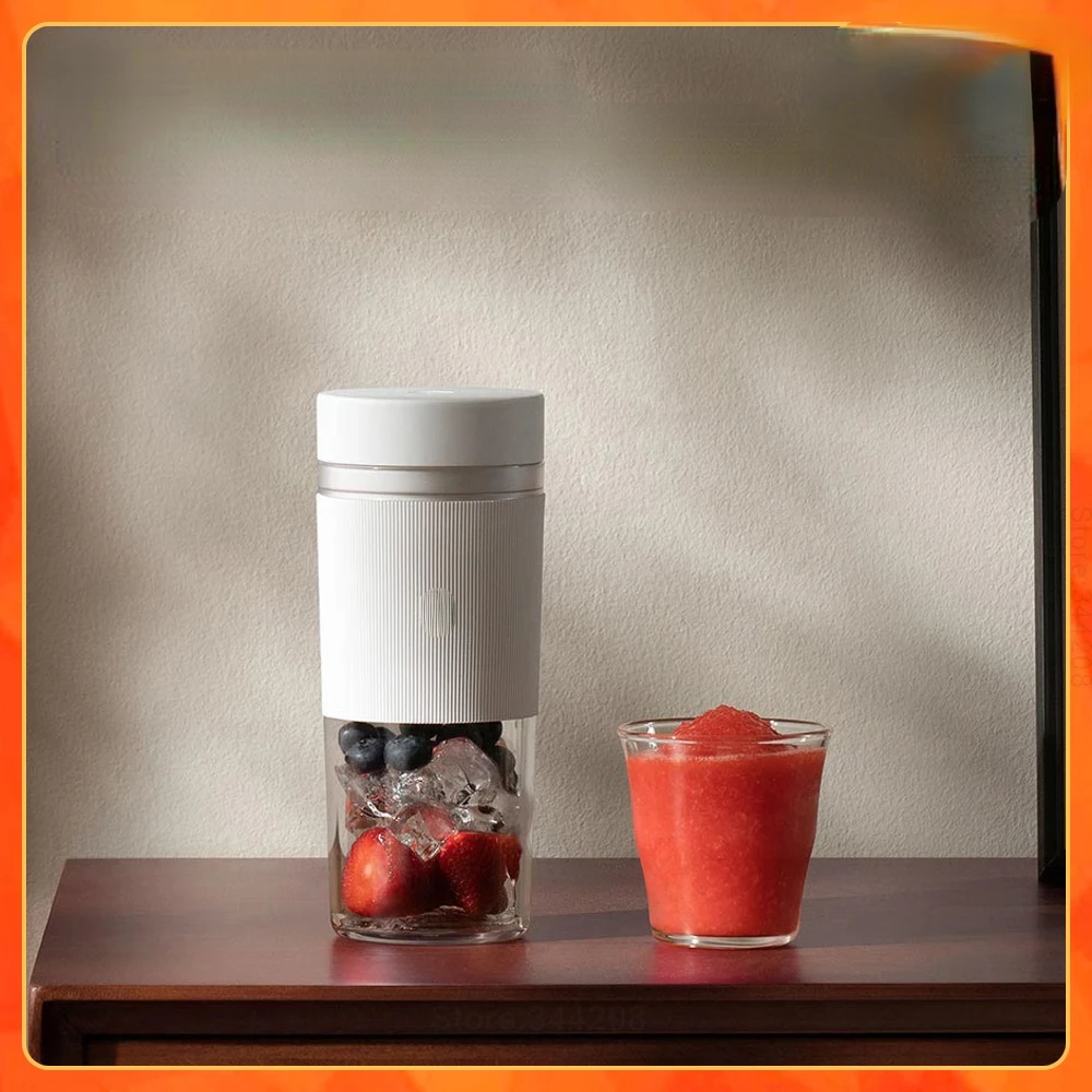 kf-Sb2a5c1e558f646869b3465569a413318W 휴대용 착즙기 믹서 , 전기 미니 믹서기, 과일 야채, 빠른 분쇄 얼음 주스, 주방 푸드 프로세서, - 이미지 1