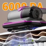 무선 진드기 제거기 가정용 침구 청소기 코드리스 핸드헬드 머신 딥 로봇 진드기 청소기 - 이미지 3