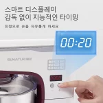 SUNATUR 전기 주방 블렌더 기계: 유성 비터가 있는 스탠드 믹서, 반죽 혼합 지원, 가전 제품용 프로세서 - 이미지 2